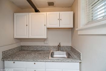 White cabinetry